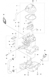 Cylinder And Crankcase