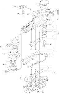 Gearcase Comp (Upper)