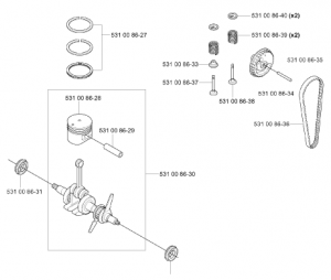 Piston And Crankshaft