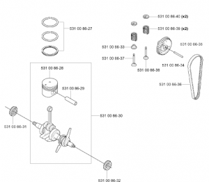 Piston And Crankshaft