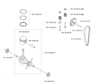 Piston And Crankshaft